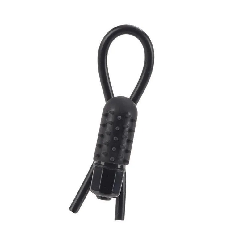 10 Function Bullet Vibrator Silicone Stud Penis Lasso