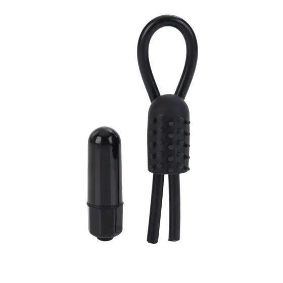10 Function Bullet Vibrator Silicone Stud Penis Lasso