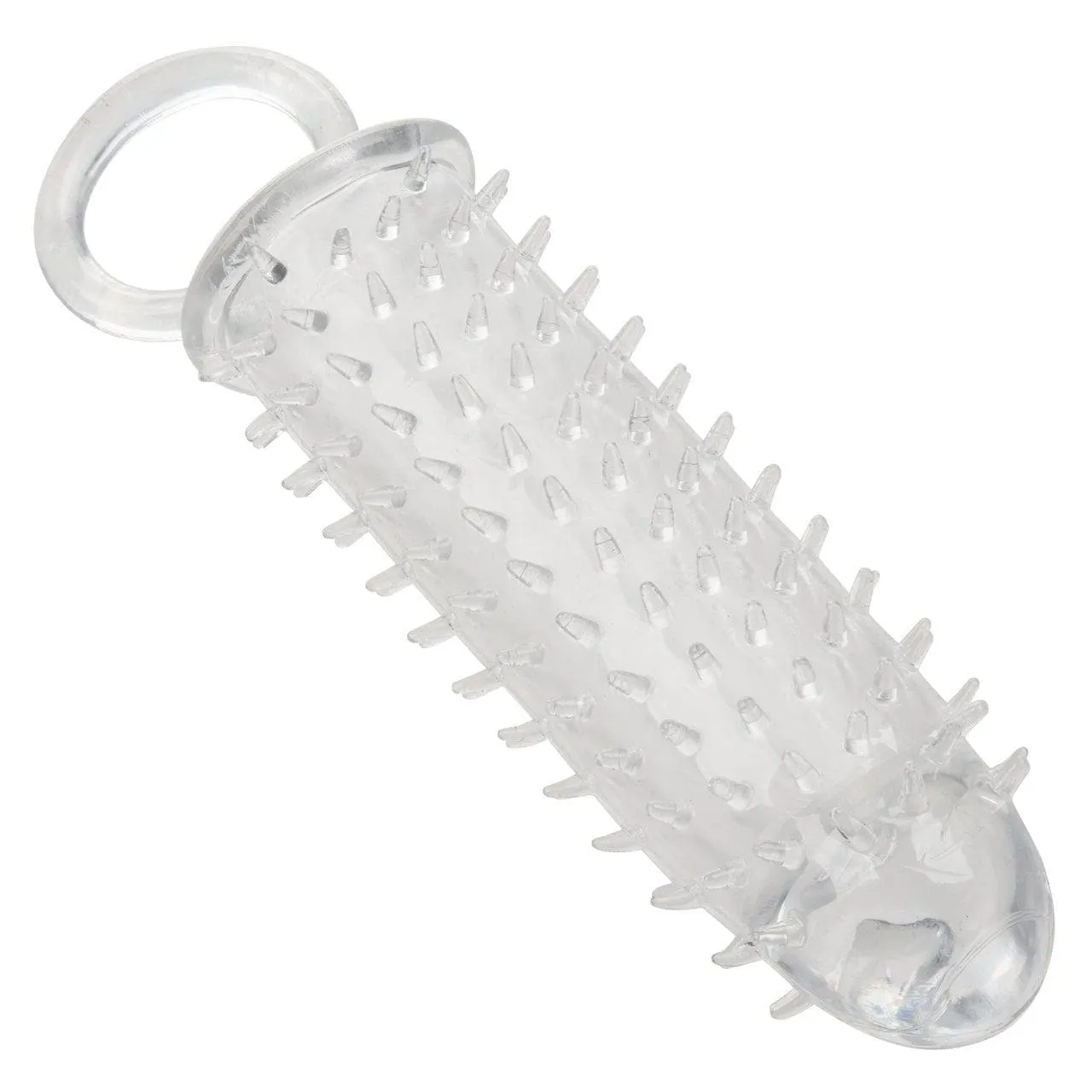 3 Piece Textured Extension Set Penis Sleeves Clear