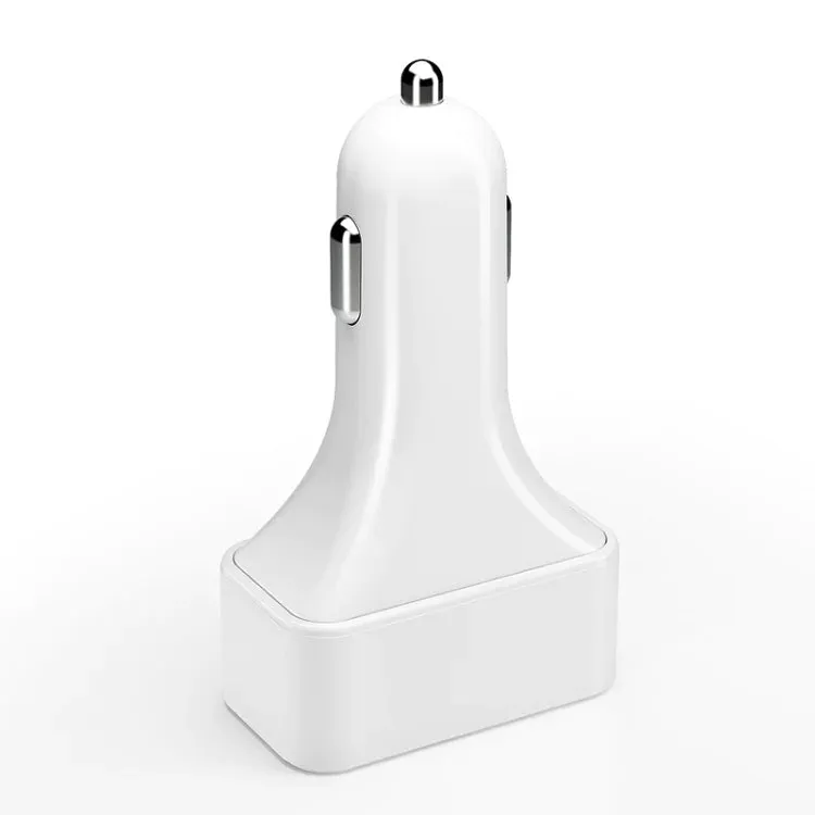 4-Port Car Charger | 2 Ports PD   2 Ports QC3.0 | White