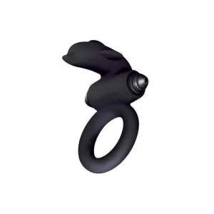 9's S-bullet Penis Ring Flipper Silicone with Clitoral Stimulating Nubs