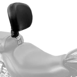Bakup Height-Only Adjustable Standard Driver Backrest for Yamaha 2000-07 XVS1100 V Star 1100 Custom