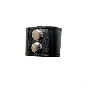 Ballgear Faux Leather 2 Snap Ball Stretcher Mini Black