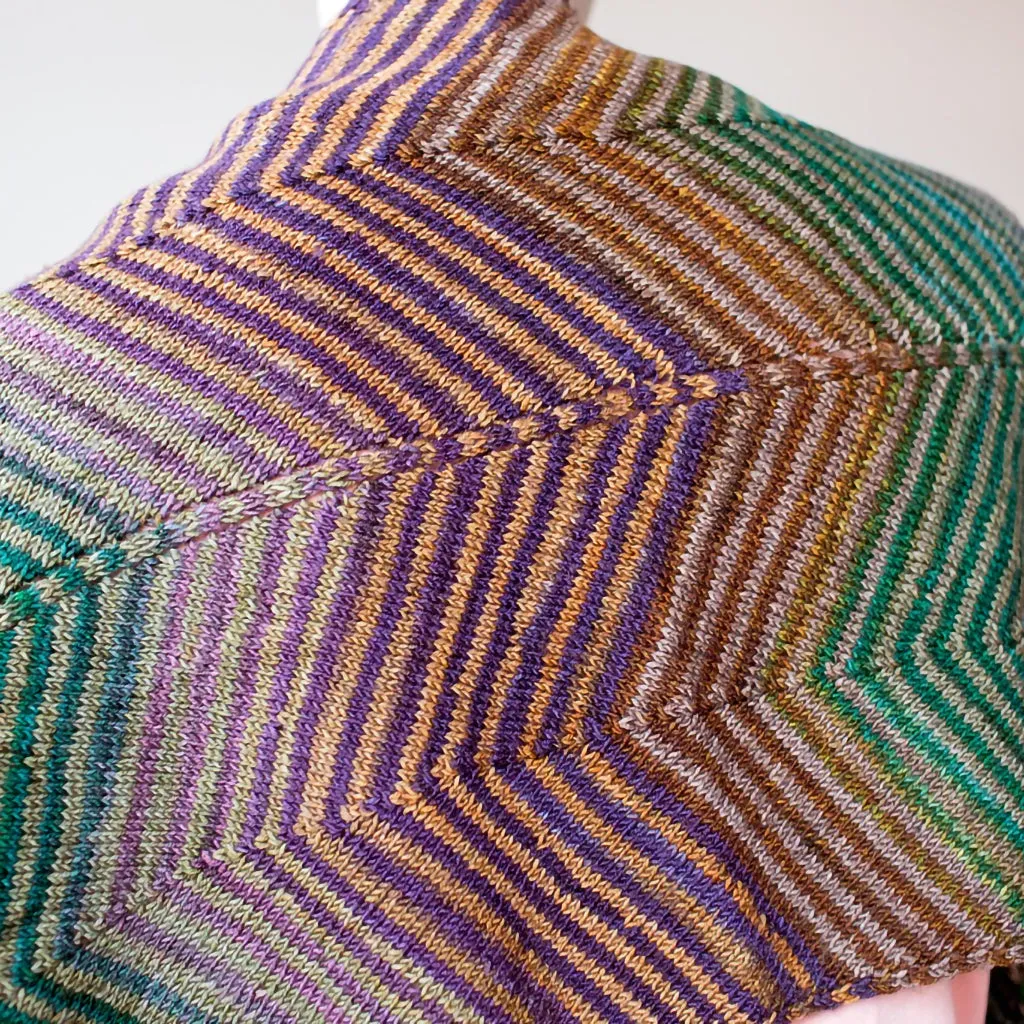 Chevron Scarf Kit in Uneek Fingering
