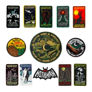 Cryptozoology Cryptid Patch