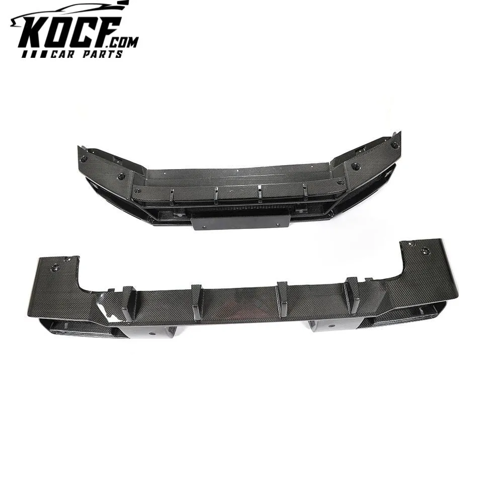 Dry Carbon Fiber W464 Car Bumper Front Rear Body Kits for Mercedes Benz G500 G550 G55 G63 AMG 2019-2020