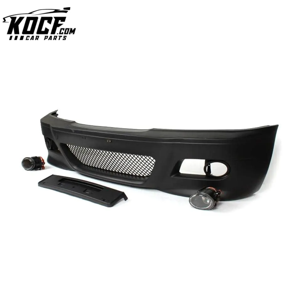 E46 M3 Front Bumper Kits For BMW E46 4D with Fog Lamps