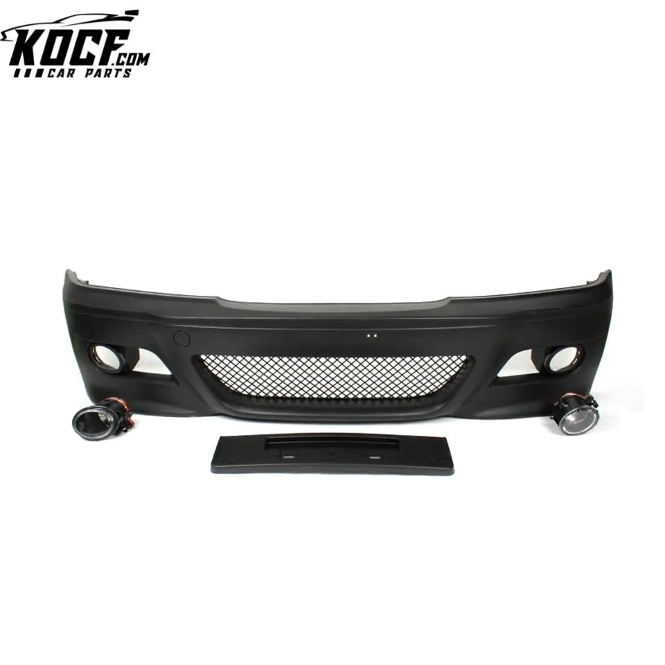 E46 M3 Front Bumper Kits For BMW E46 4D with Fog Lamps