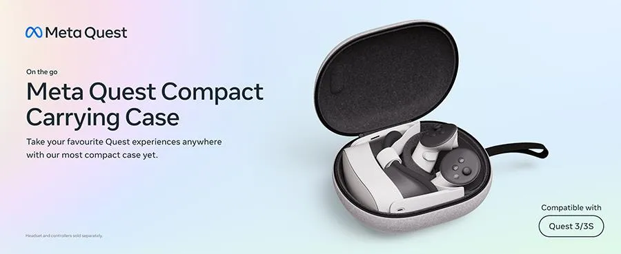 Meta Quest Compact Charging Dock - Works with Meta Quest 3/3S