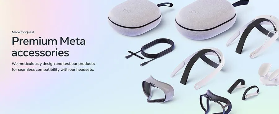 Meta Quest Compact Charging Dock - Works with Meta Quest 3/3S
