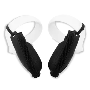 NexiGo Controller Grip Cover with Straps for Oculus Quest 2 Black
