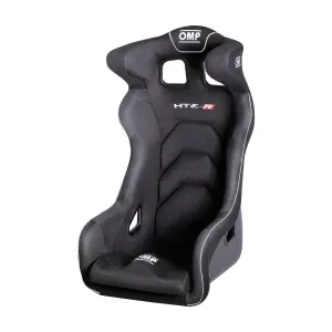 OMP HTE-R Fiberglass Racing Seats (Black) Fixed Back
