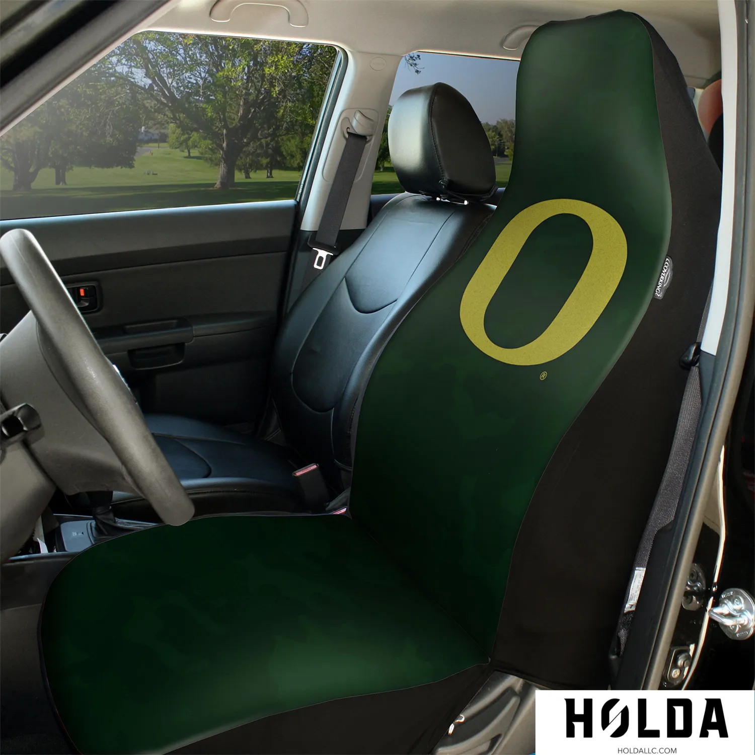Oregon Ducks universal Seat Cover - Premium Ultimate Suede