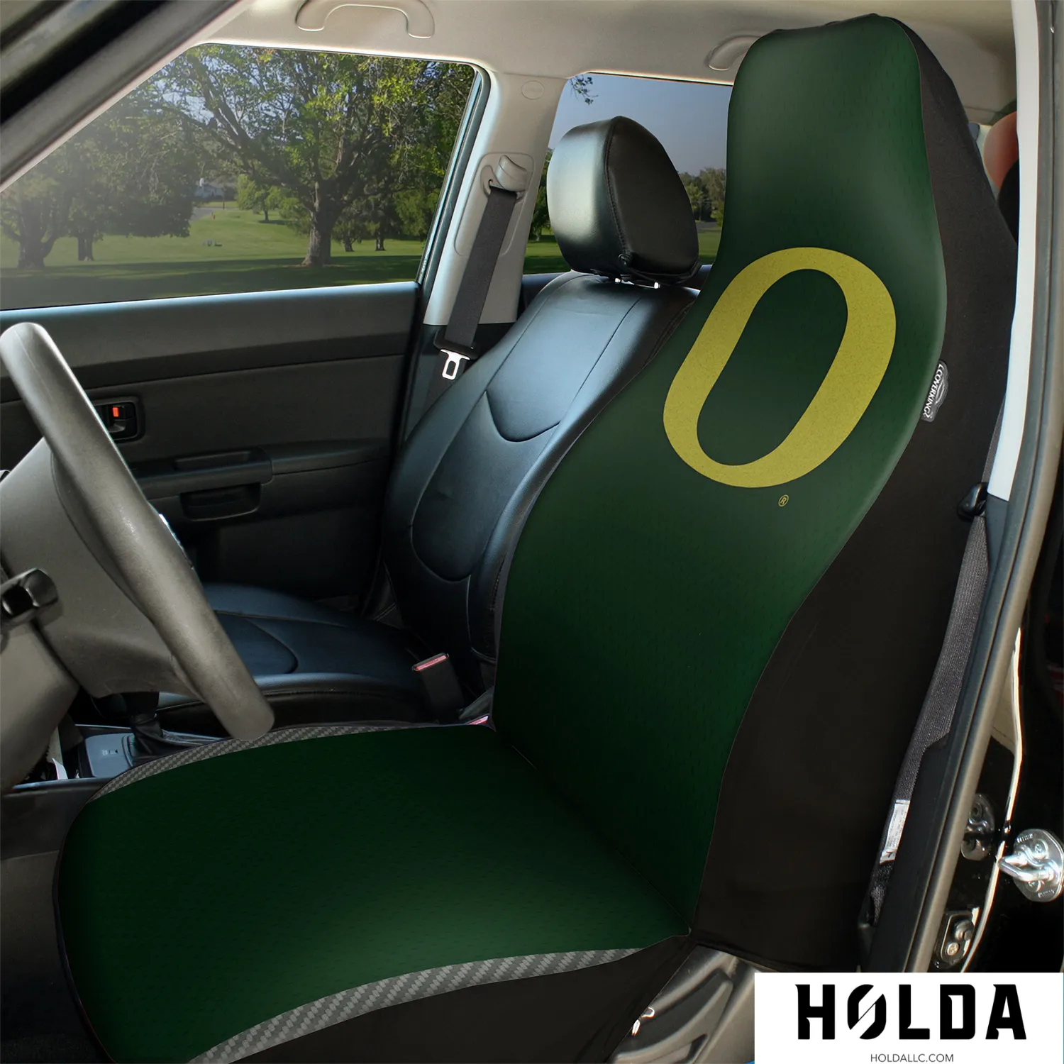 Oregon Ducks universal Seat Cover - Premium Ultimate Suede