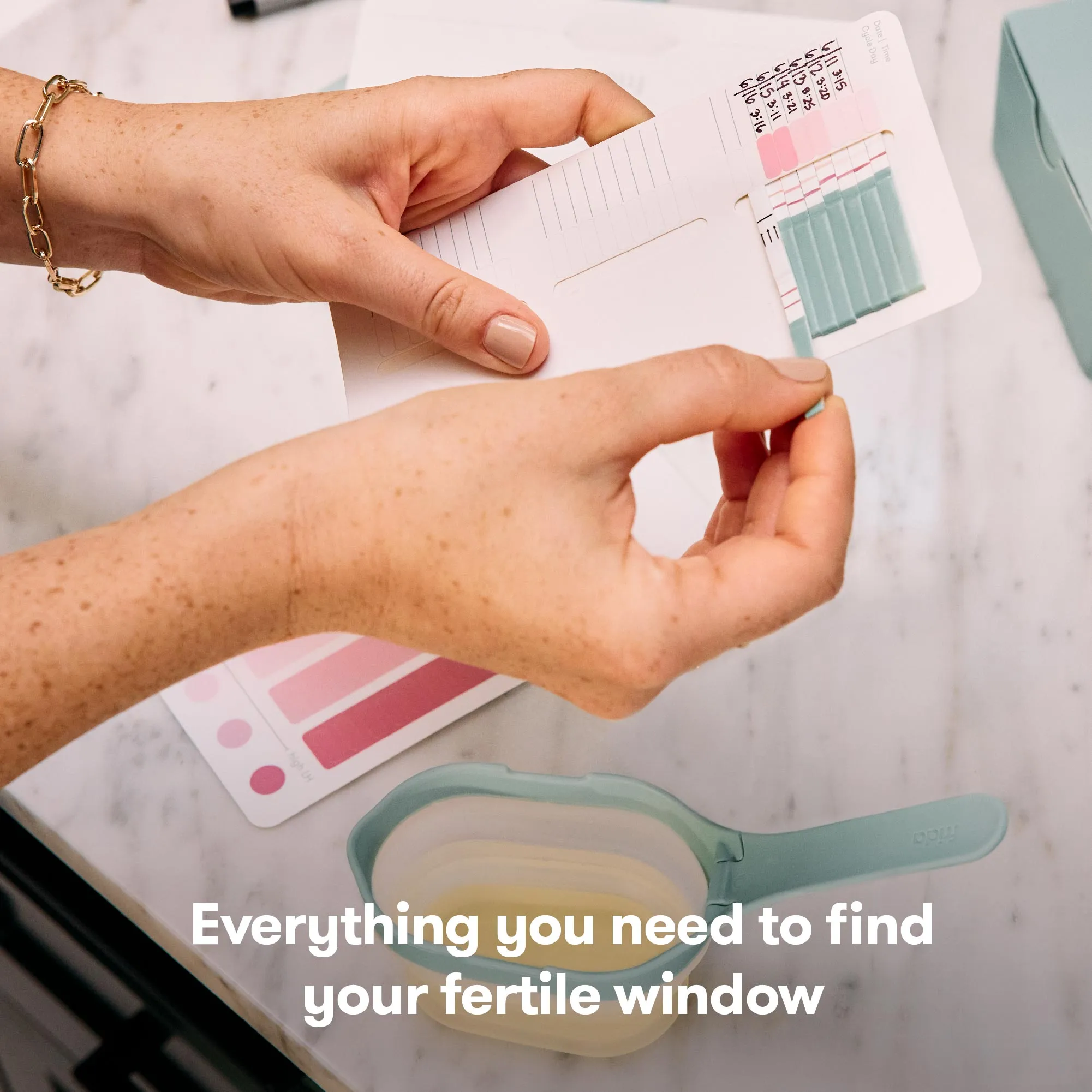 Ovulation and Pregnancy Test   Track Set