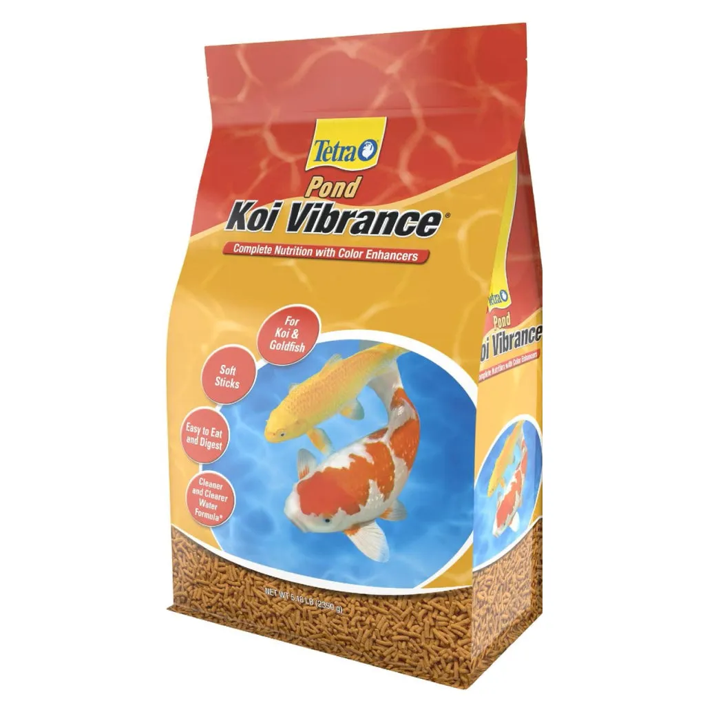 Tetra Pond Koi Vibrance Color Enhancing Sticks Koi & Goldfish Food