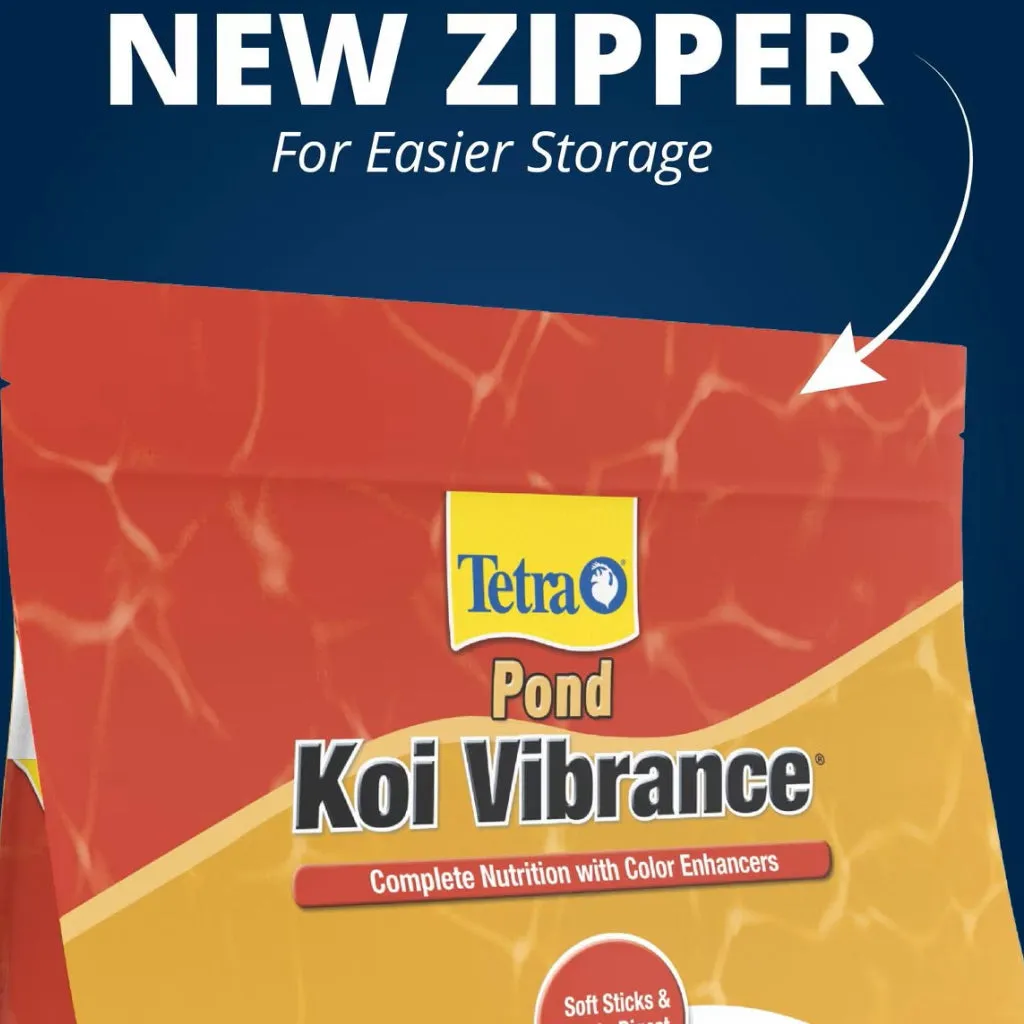 Tetra Pond Koi Vibrance Color Enhancing Sticks Koi & Goldfish Food