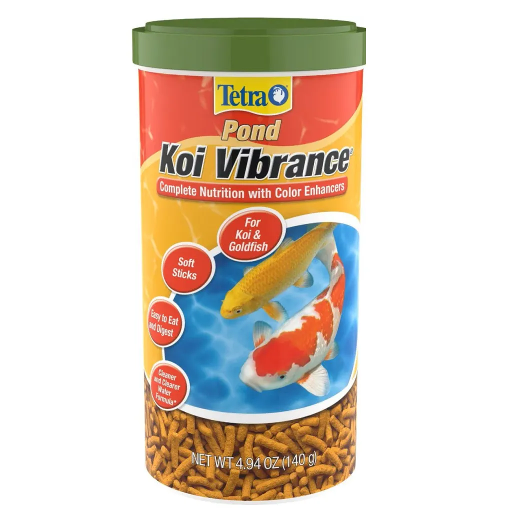 Tetra Pond Koi Vibrance Color Enhancing Sticks Koi & Goldfish Food