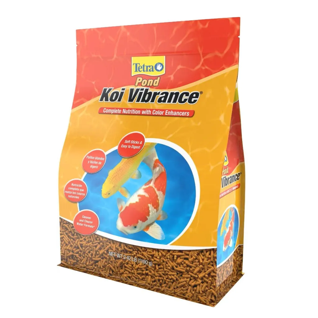 Tetra Pond Koi Vibrance Color Enhancing Sticks Koi & Goldfish Food