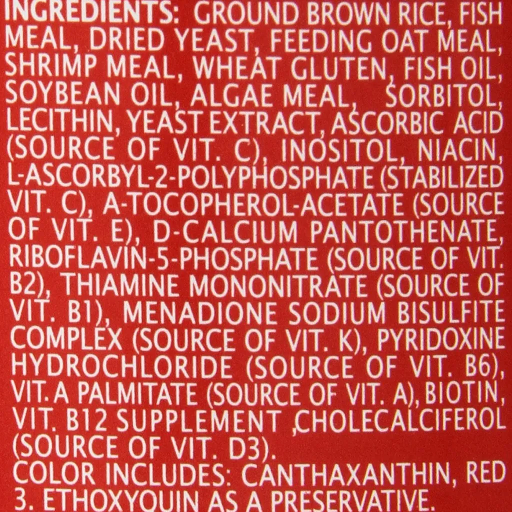 Tetra PondFood Color Enhancing Flakes for Koi & Goldfish (6 oz)