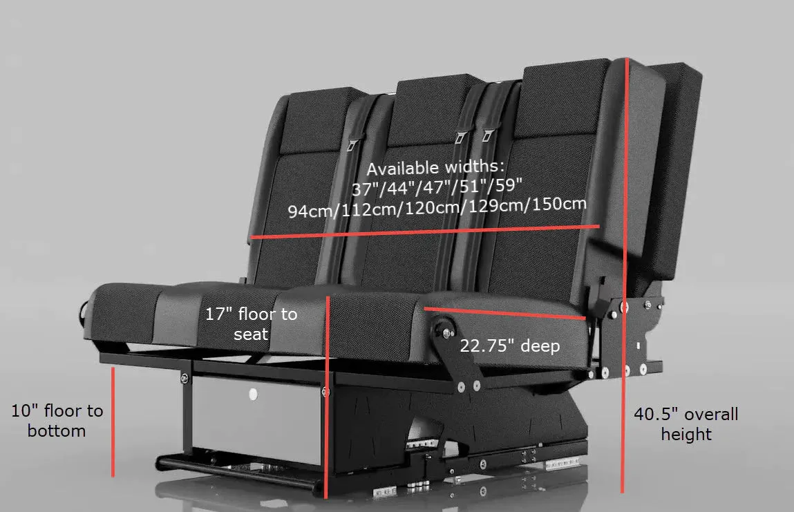 Van Equipped SAF42/43 Seat Bed