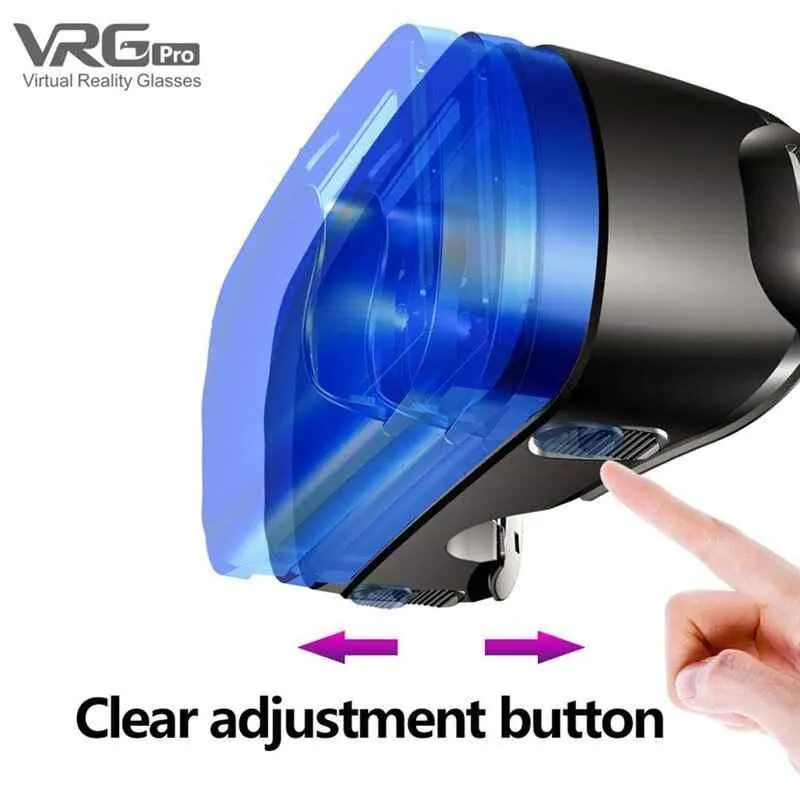 VRG Pro 3D VR Glasses Virtual Reality Full Screen